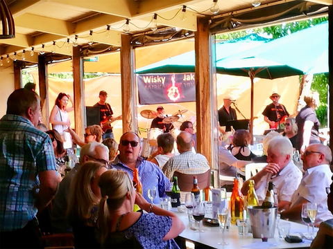 Angas Plains Wines Live In The Vines, With The Band -Wisky Jak - Pubs Adelaide 1