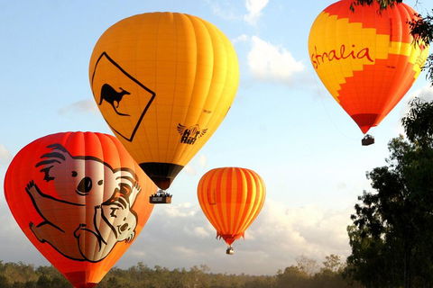 Natural Bridge & Springbrook Waterfalls Tour + Hot Air Balloon With Breakfast - Pubs Adelaide 0