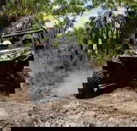 Skyfall 2 hour off-road tour in Darwin 3 people in a 4 seater vehicle