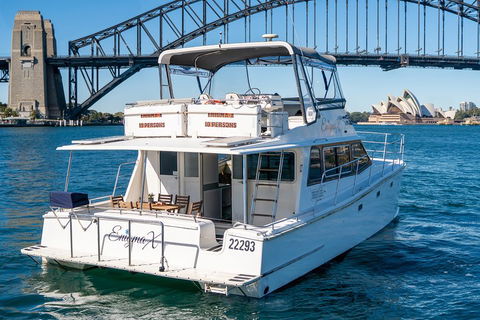 Vivid 90-Minute Sydney Harbour Small Group Catamaran Cruise - Pubs Adelaide 4